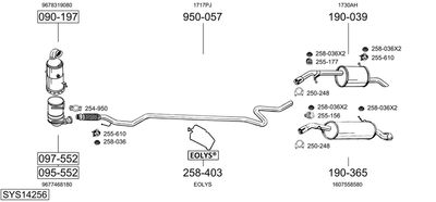BOSAL SYS14256
