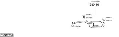 BOSAL SYS17268