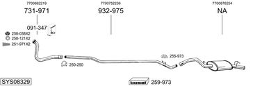 BOSAL SYS08329