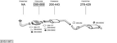 BOSAL SYS11971