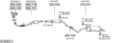 BOSAL SYS06271