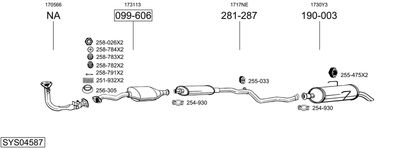 BOSAL SYS04587
