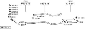BOSAL SYS10092