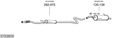 BOSAL SYS28839