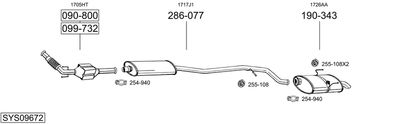 BOSAL SYS09672