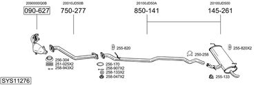BOSAL SYS11276