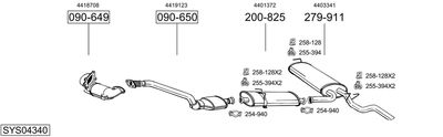 BOSAL SYS04340 BOSAL SYS04340
