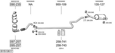BOSAL SYS13617