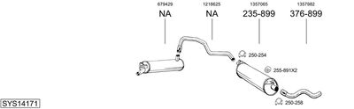 BOSAL SYS14171