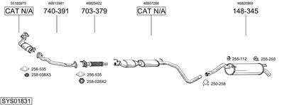 BOSAL SYS01831