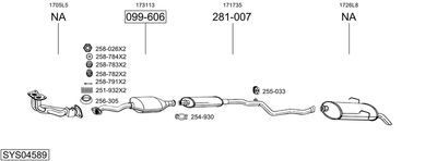 BOSAL SYS04589