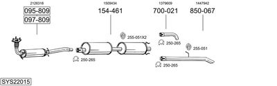 BOSAL SYS22015