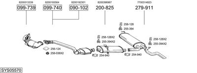 BOSAL SYS05570