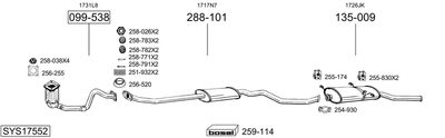 BOSAL SYS17552