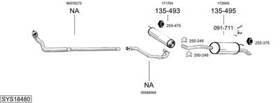 BOSAL SYS18480