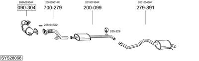 BOSAL SYS28068