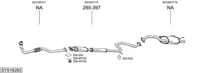 BOSAL SYS16283