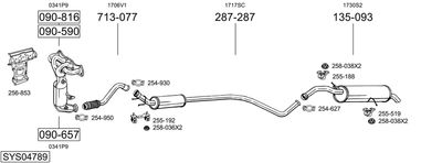 BOSAL SYS04789