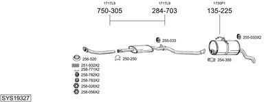 BOSAL SYS19327