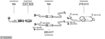 BOSAL SYS02859