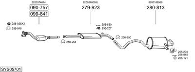 BOSAL SYS05701