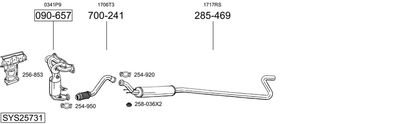 BOSAL SYS25731