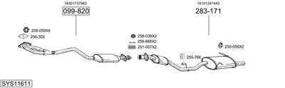 BOSAL SYS11611