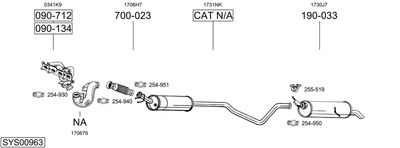 BOSAL SYS00963