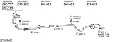 BOSAL SYS07883