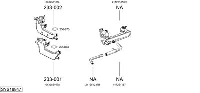 BOSAL SYS18847