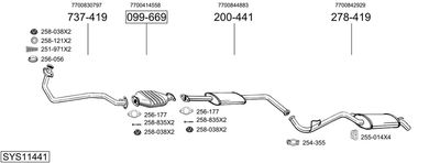 BOSAL SYS11441
