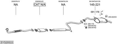 BOSAL SYS20533 BOSAL SYS20533