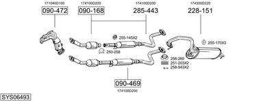 BOSAL SYS06493
