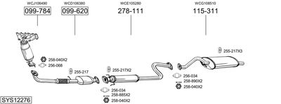 BOSAL SYS12276
