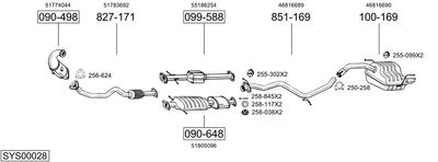 BOSAL SYS00028