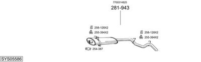 BOSAL SYS05586