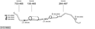 BOSAL SYS19683