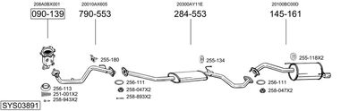BOSAL SYS03891
