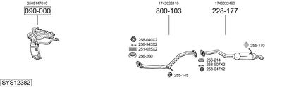 BOSAL SYS12382