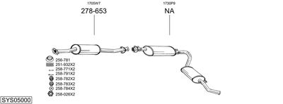 BOSAL SYS05000