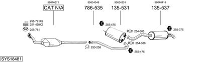 BOSAL SYS18481