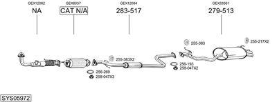 BOSAL SYS05972
