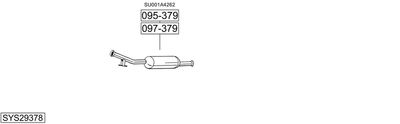 BOSAL SYS29378