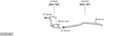 BOSAL SYS27407