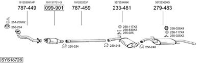 BOSAL SYS18726