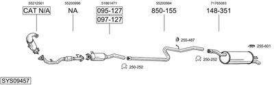 BOSAL SYS09457