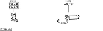 BOSAL SYS29594 BOSAL SYS29594