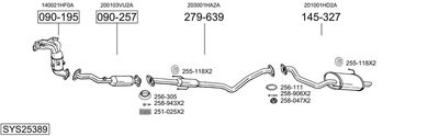 BOSAL SYS25389