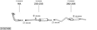 BOSAL SYS07498