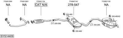 BOSAL SYS14409 BOSAL SYS14409